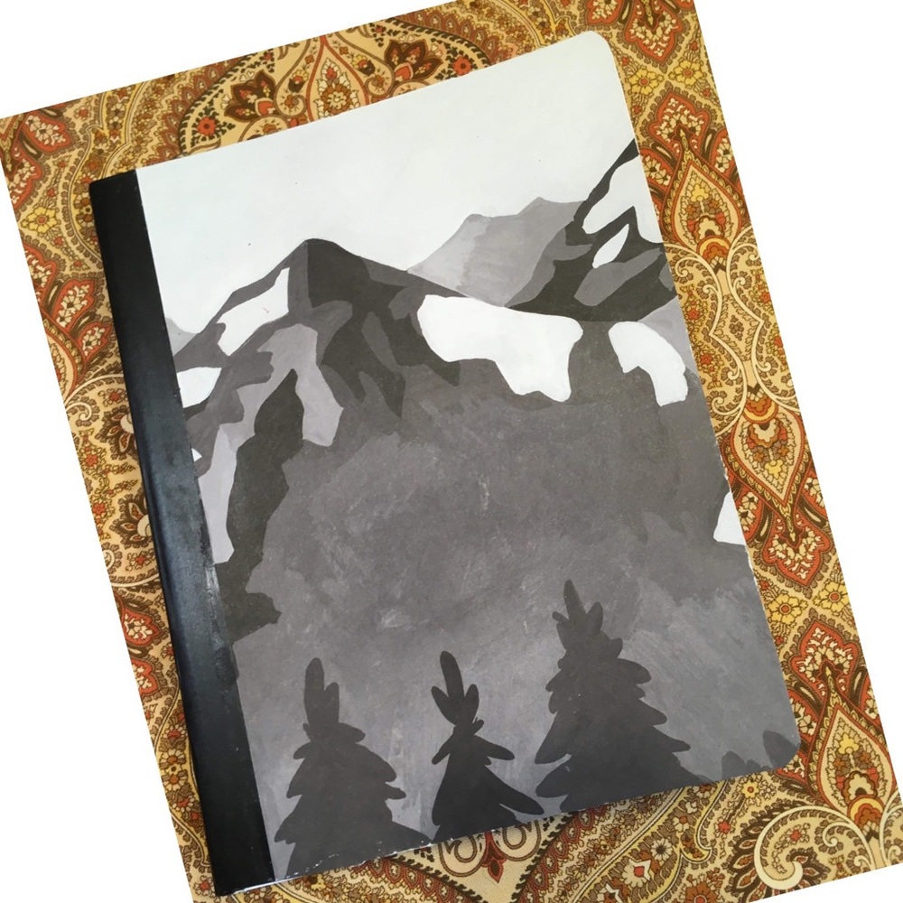 “Mountain Peak” Composition Notebook 📖❤️😍